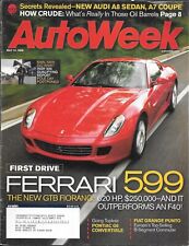 Autoweek Magazine May, 2006. Ferrari 599 GTB Fiorano, 1948 Packard Station Woody picture