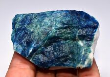 143 GM Flourescent Faceted Natural Rare Blue AFGHANITE Crystal Mineral Specimen picture