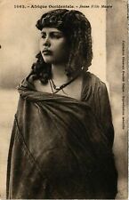 CPA AK Fortier 1062 West Africa - Young Moorish Girl SENEGAL (812081) picture