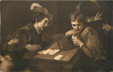 Vintage Postcard Der Falschspieler Caravaggio Cheating At Cards picture