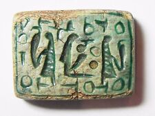 ZURQIEH -ABQ4- ANCIENT EGYPT, NEW KINGDOM. LARGE STONE PLAQUE 1400 B.C picture