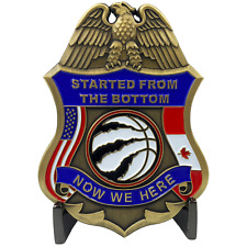 DL1-08 Drake Toronto Raptors inspired Canadian American Coalition Challenge Coin picture
