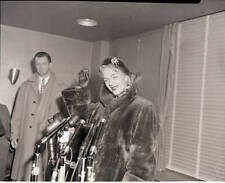 Christine Jorgensen Arriving in New York - New York- Christine - 1953 Old Photo picture