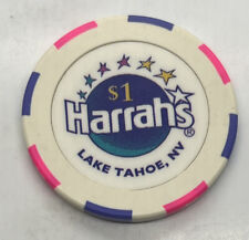 Harrah's $1 Lake Tahoe Nevada Casino Chip - Seven Stars - 1996 picture