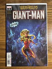GIANT-MAN 3 NM WOO CHEOI COVER SCOTT LANG ANT-MAN WAR OF THE REALMS MARVEL 2019 picture