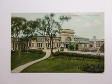 Providence RI Rhode Island Railroad Train Station Depot Railway Postcard 1910s  picture