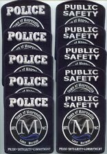 MOORESVILLE NORTH CAROLINA 10 Police Patches PUBLIC SAFETY & POLICE PATCH picture