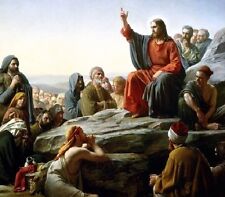 Lord Jesus Christ Sermon on the Mount Art Print 8