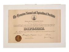 William Taft Signs Diploma For African American Hampton School Graduate picture