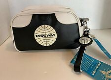 PAN AM Wash Bag, Originals, Certified Vintage Style PAN AM  Black/White picture