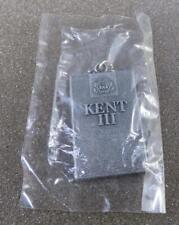 Vintage Kent III Tobacciana Collectible Metal Keychain Sealed in Package picture