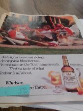 Time Magazine Windsor Canadian Whiskey Print Ads picture