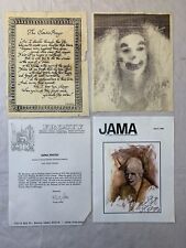 Vintage Frosty Little Ringling Bros Circus Signed JAMA Print Photo Art w Letter picture
