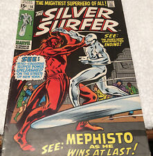 Silver Surfer #16 (1970) Mephisto Cover Appearance Marvel Bronze Age  picture
