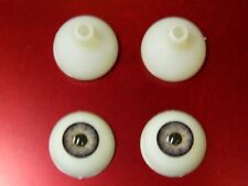 Realistic Acrylic Eyes for Halloween PROPS, MASKS, DOLLS or Bears (GRAY 26mm) picture