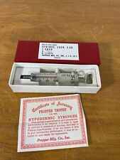 Vintage Propper Mfg Co Inc 1961 Glass Syringe Luer 2cc Medical  32-9974 picture