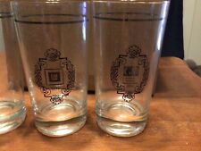 Vintage General Motors Logo Collectable Drinking Glasses. total of 4 w/box picture
