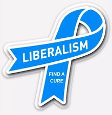 FIND THE CURE Stickers Blue Ribbon Mental Illness Dementia Alzheimers Awareness  picture