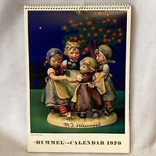 Vintage Goebel M.I. Hummel 1970 Figurine Illustrated Calendar picture