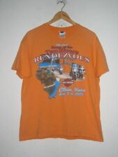 Harley Davidson Two Rivers Rendevous 2005 Starved Rock IL Short Sleeve T-Shirt L picture