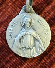 St. Alice Vintage & New Sterling Silver Medal Catholic Saint  picture