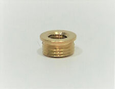 (1) Solid Brass Reducer for Lamp Shade Finials (3/8