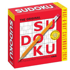 Workman Publishing,  Sudoku 2024 Desk Calendar picture