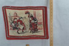 antique handkerchief boys selling paper, 