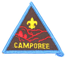 MINT Vintage Generic Camporee Patch Boy Scouts BSA picture