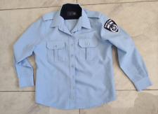 Genuine Israeli Police OBSOLETE Uniform Shirt Size Large A061  picture
