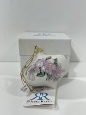 Rhyn Rivet Porcelain Bisque Ornament New In Box picture