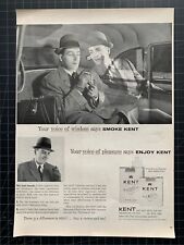 Vintage 1955 Kent Cigarettes Print Ad picture