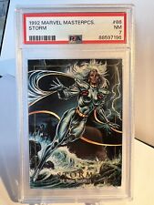 1992 Marvel Masterpieces Storm #86 GRADED PSA 7 NEAR MINT | X-Men picture