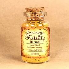 FERTILITY RITUAL HERBAL BLEND, Candle Dressing Spell Casting Hoodoo Wicca Pagan  picture