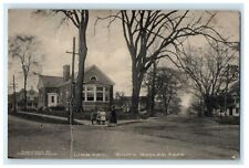 1920s Four Women Talking, Library, South Hadley, Massachusetts MA Postcard picture