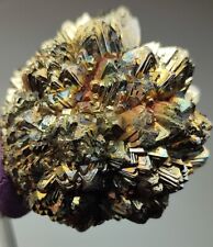 NEW FIND Pyrite/Marcasite with Iridescent effect Crystal with Star Formation- Pk picture