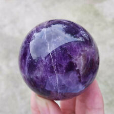 1PC A+ Natural dreamy amethyst quartz sphere crystal ball reiki healing 45mm US picture