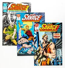 Doc Savage #1,2,3 Mini-Series (1987 DC) Denny O'Neil & Adam Kubert Unread NM- picture
