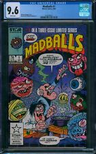 Madballs #1 ❄️ CGC 9.6 WHITE Pages ❄️ 1st Issue Marvel Star Comic 1986 picture