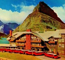 Many Glacier Hotel Glacier National Park MT Montana UNP Vtg Chrome Postcard picture
