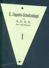Germany 1st Zeppelin Schnitzel Hunt ADAC Gau Baden Award Beuerle Estate S 111679 picture