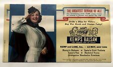 1940's Advertising Blotter with WWII Army Nurse by Armstrong picture