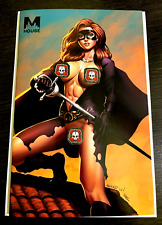M HOUSE #1 WOMAN OF WAR ZORRO ALFRET LE EXCLUSIVE NUDE TRADES COVER LTD 50 NM+ picture