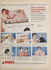 1959 Print Ad Norge Dispensomat Automatic Washers Preload 4 Different Products picture