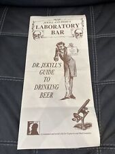 Jekyll and Hyde Laboratory Bar Dr Jekyll’s Guide To Drinking Beer picture