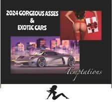  2024 EXOTIC CARS / HOT BUTTS WALL CALENDAR picture
