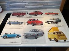 1974 Volkswagen One page specifications sheets Beetle Wagon Dasher Etc picture