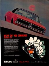 1969 DODGE CHARGER R/T - HEMI  ORIGINAL PRINT CAR AD picture