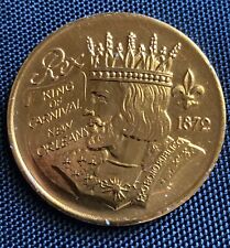 Krewe of Rex 1980 Vintage Mardi Gras Doubloon New Orleans picture