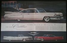  1959 CADILLAC ADVERTISING POSTER , AMERICAN CAR HISTORY (13) picture